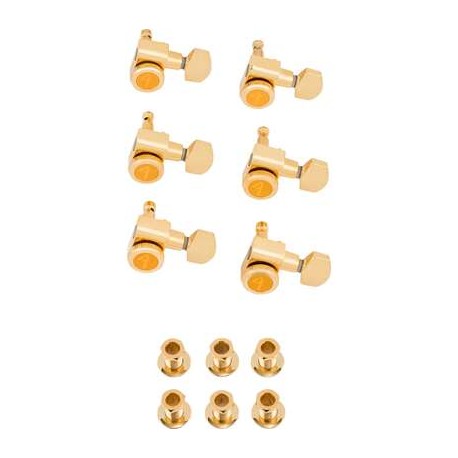 Locking Stratocaster/Telecaster Staggered Tuning Machines Gold 0990818200