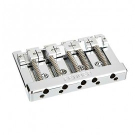 Fender HiMass 5-String Bass Wide Bridge Assembly With Zinc Saddles Chrome 0994409000