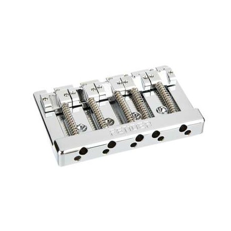 Fender HiMass 5-String Bass Wide Bridge Assembly With Zinc Saddles Chrome 0994409000