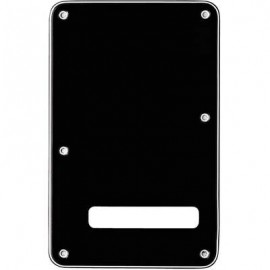 Backplate Stratocaster Black (B/W/B), 3-Ply 0991322000