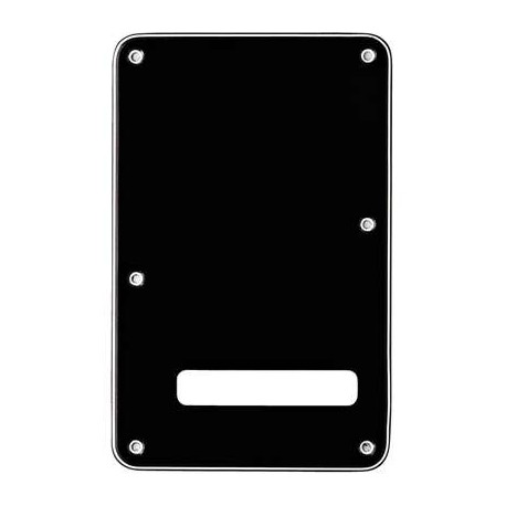 Backplate Stratocaster Black (B/W/B), 3-Ply 0991322000