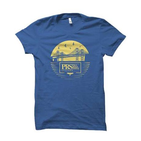 Camiseta Bay Bridge - Yellow/Blue S