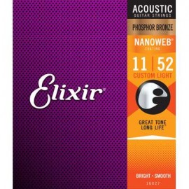 Elixir Phosphor Bronze Acustica (.011-.052) 16027