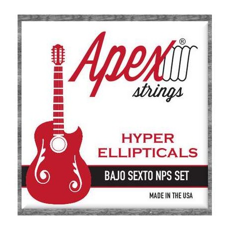 NXB2892 Apex "Hyper Ellipticals" Bajo Sexto NPS Set