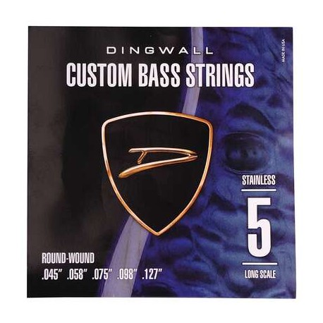 Bass String set. 5-string. Long-Scale Stainless US5LSS