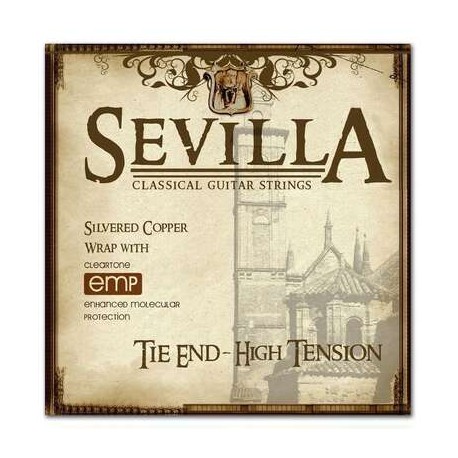 Sevilla Tie End High Tension Classical Guitar Strings, Set 8450