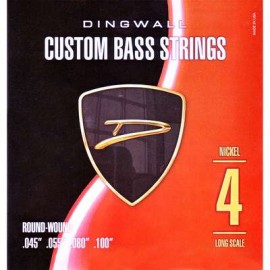Bass String set. 4-string. Long-Scale. Nickel Plated US4LNi