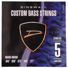 Bass String set. 5-string. Long-Scale Stainless US5LSS