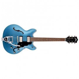 Guild Starfire I DC w/Guild Vibrato Tailpiece Pelham Blue